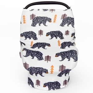 Nursing cover carseat cover shopping cart cover